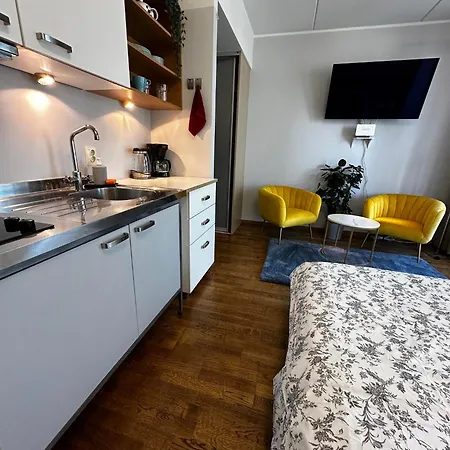 Studio With Balcony & Private Parking *